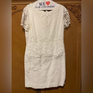 White Antonio Melani Dress / Size 14